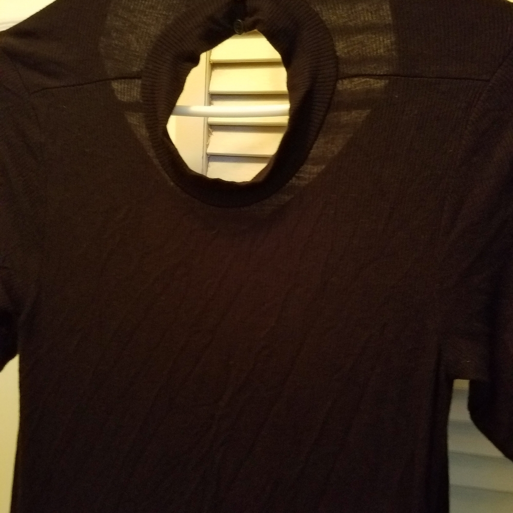 Cotton blk dress